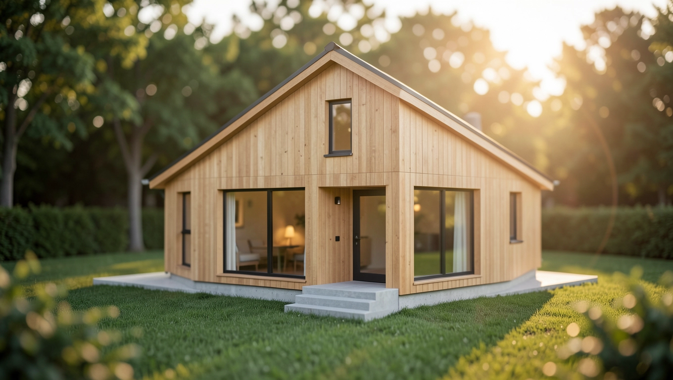 Ceny domów prefabrykowanych z dachem dwuspadowym w 2026 roku