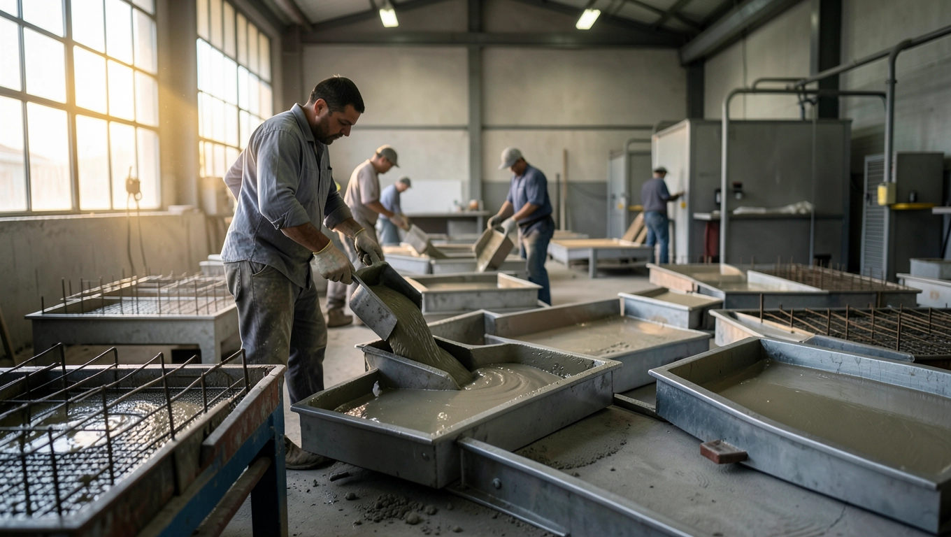Jak wygląda produkcja i montaż schodów prefabrykowanych