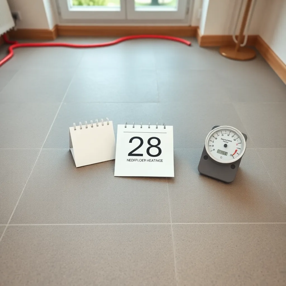 Po jakim czasie można włączyć ogrzewanie podłogowe po wylewce