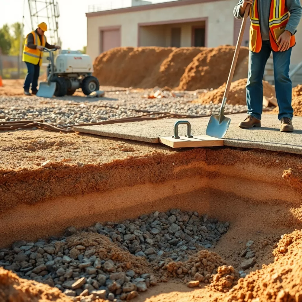 Podsypka pod płytę fundamentową