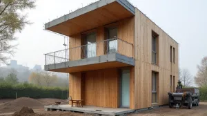 Balkon prefabrykowany montaż