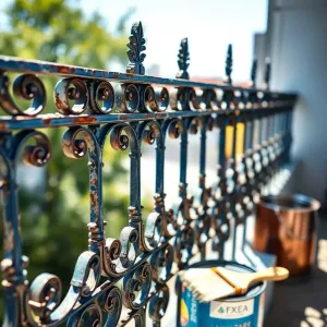 Czyszczenie i malowanie balustrad cena