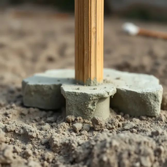 Fundament do słupa