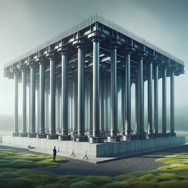Fundament Pod Halę Stalową