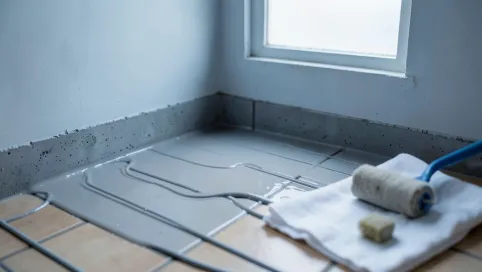 hydroizolacja łazienki ogrzewaniem podłogowym