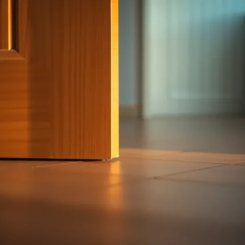 Jaka szczelina między drzwiami a podłogą