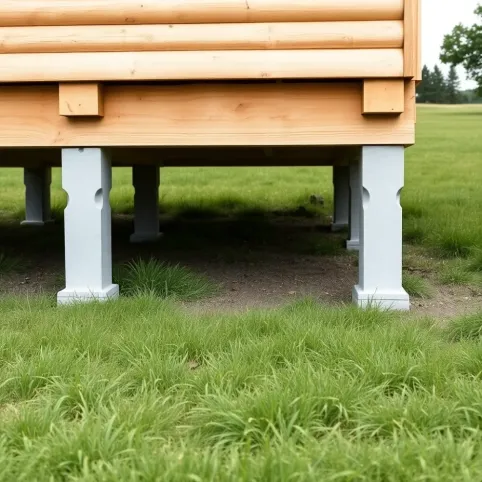 Lekki fundament pod dom drewniany