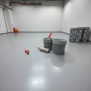 Malowanie posadzki farbą epoksydową cena robocizny