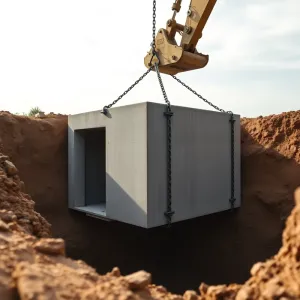 Piwnice betonowe z montażem