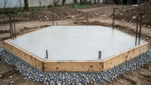 płyta fundamentowa pod dom prefabrykowany