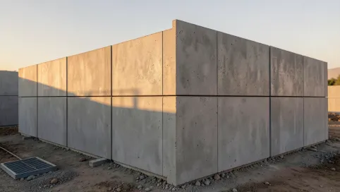 prefabrykaty betonowe ściany