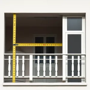 Standardowa wysokość balustrady balkonowej