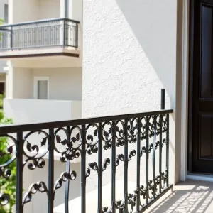 Wzory balustrad balkonowych metalowych