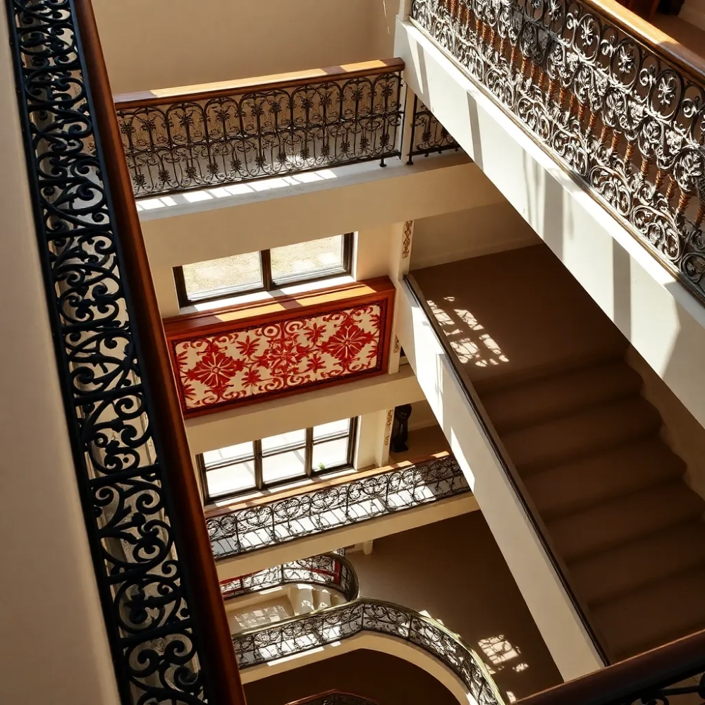 Wzory balustrad wewnętrznych