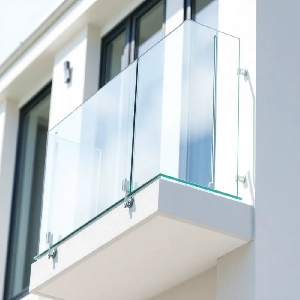 Balustrada balkonowa szklana cena