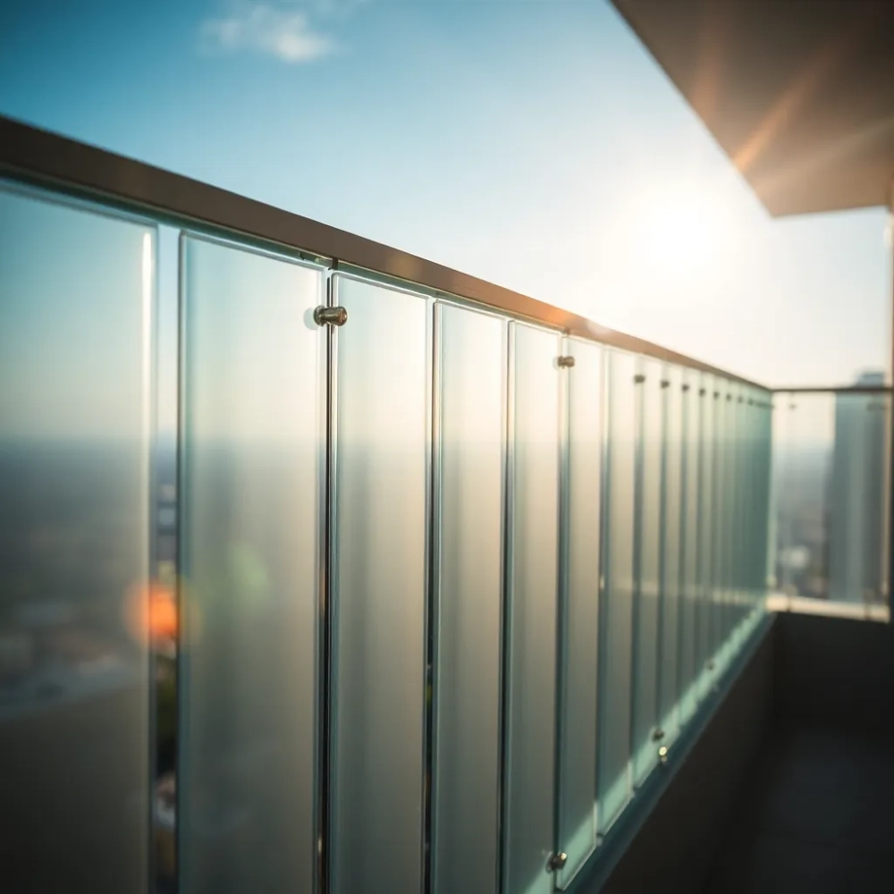 Balustrada balkonowa z poliwęglanu