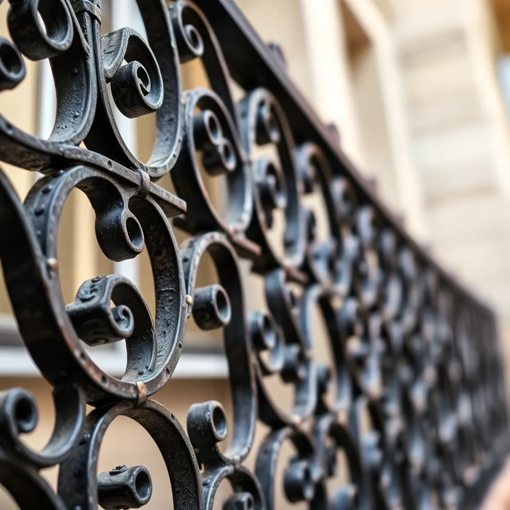 Balustrada kuta na balkon