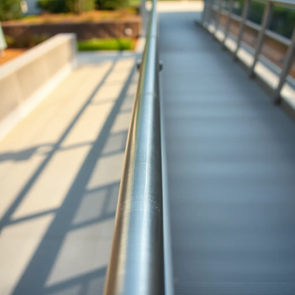 Balustrada na Podjazd dla niepełnosprawnych