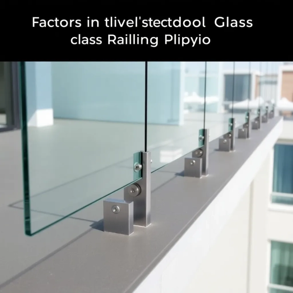 Balustrada szklana ZEWNĘTRZNA cena