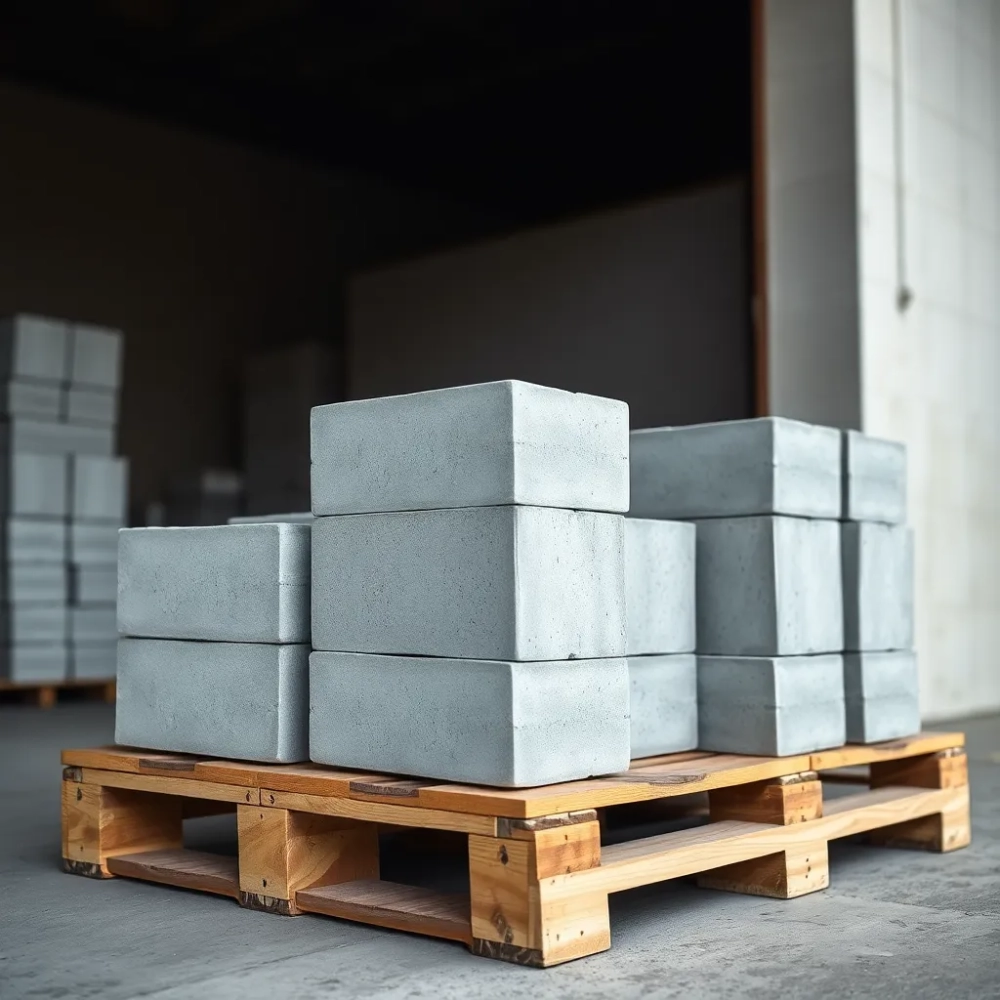Bloczek betonowy ile na palecie