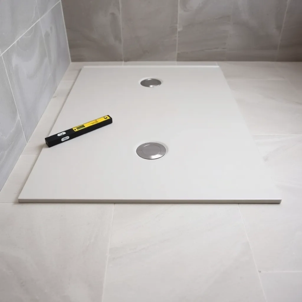 Brodzik posadzkowy montaż