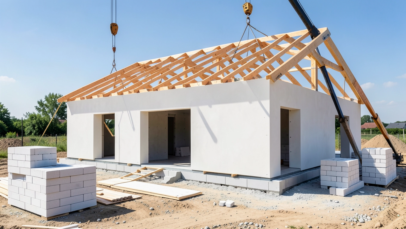 Budowa domów keramzytowych w 1-3 miesiące