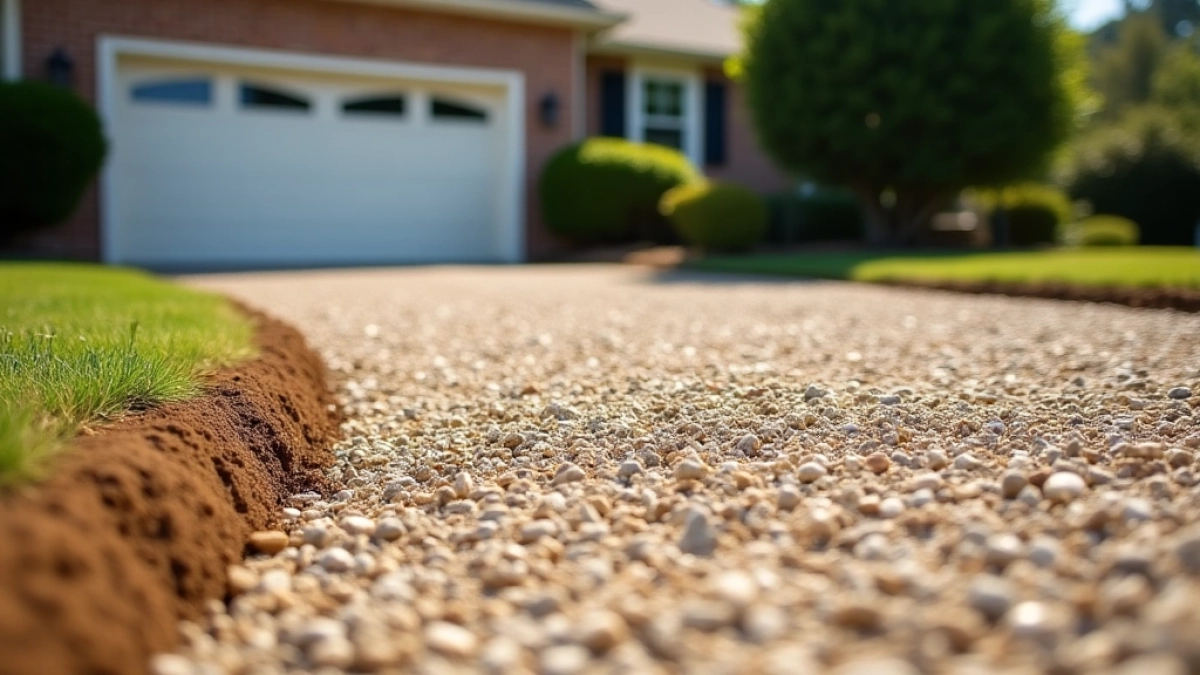 budowa podjazdu z kruszywa