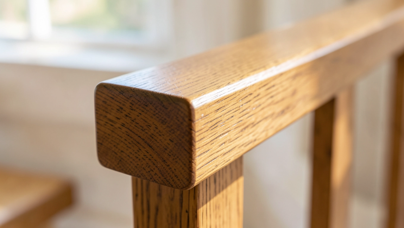 Bukowa poręcz balustradowa