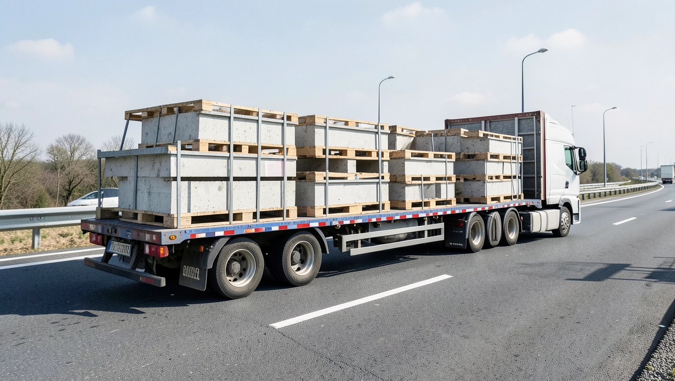 Cena transportu schodów prefabrykowanych