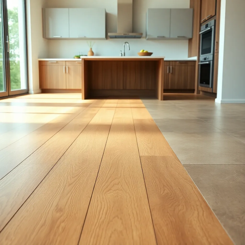 Co do kuchni zamiast płytek na podłogę