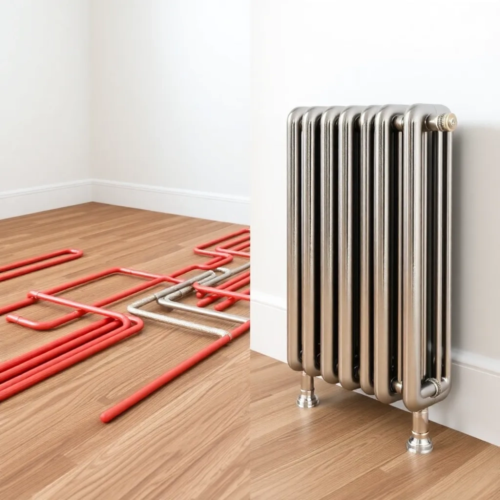 Co jest droższe ogrzewanie podłogowe czy grzejniki