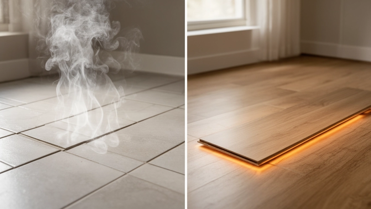 co lepsze do ogrzewania podłogowego płytki czy panele