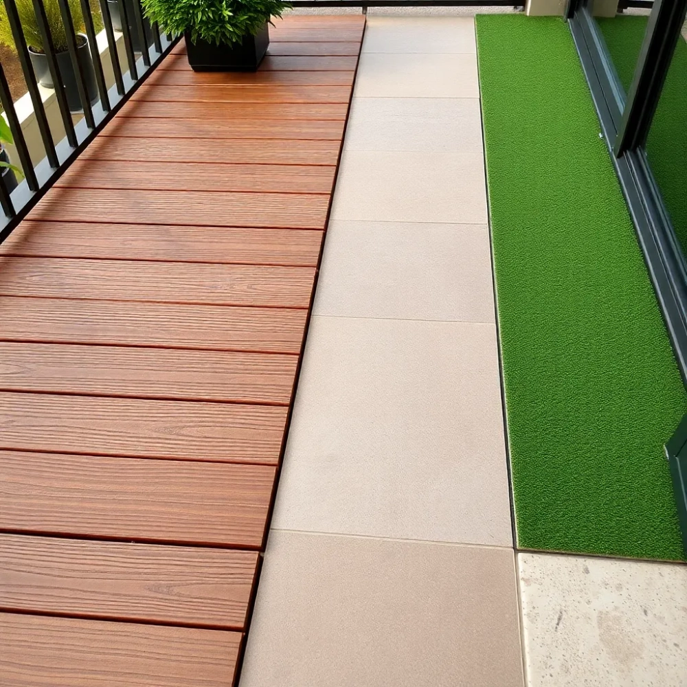 Co na balkon na podłogę