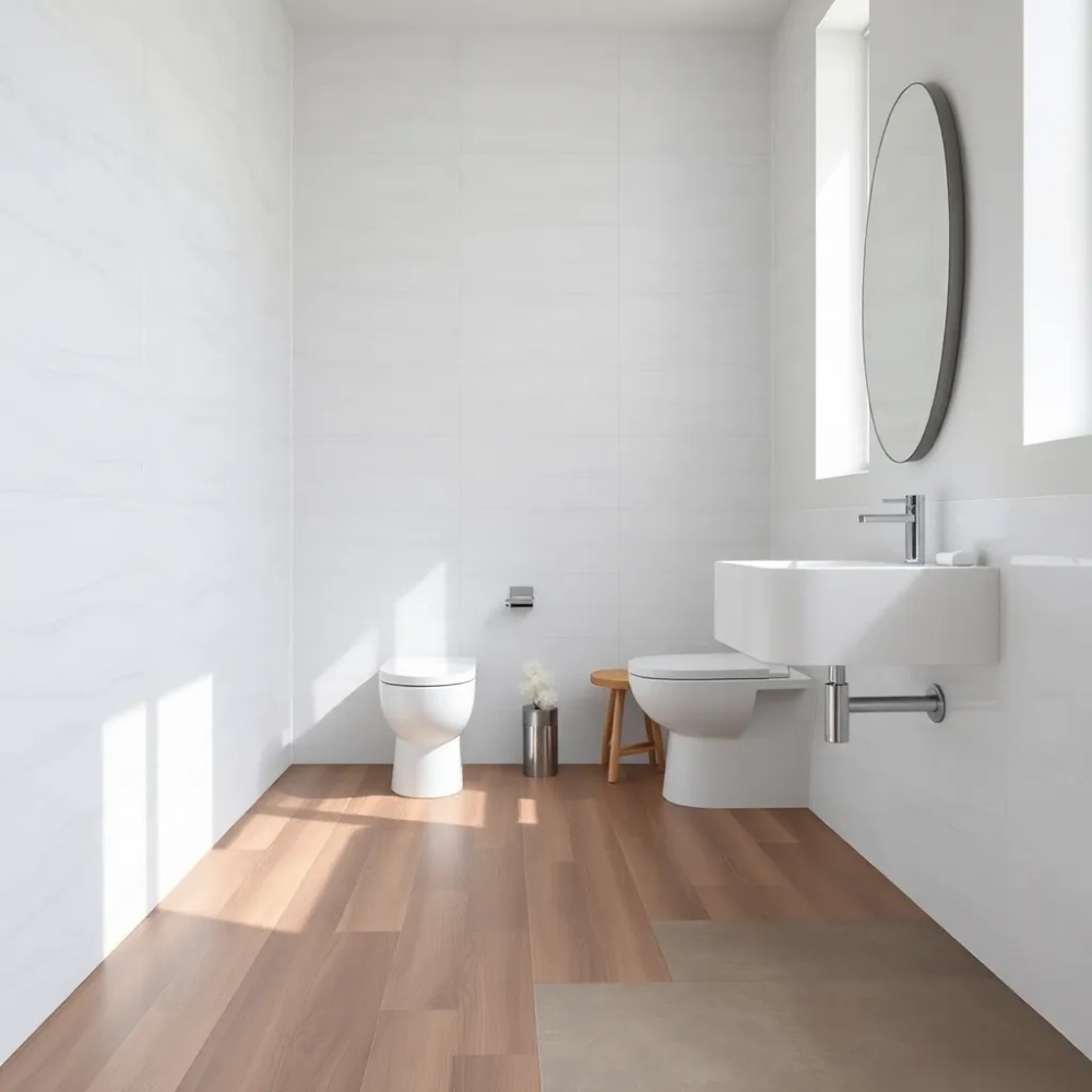 Co na podłogę do łazienki zamiast płytek