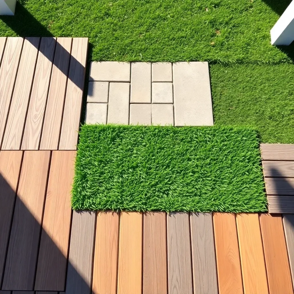 Co na podłogę w altanie na działce