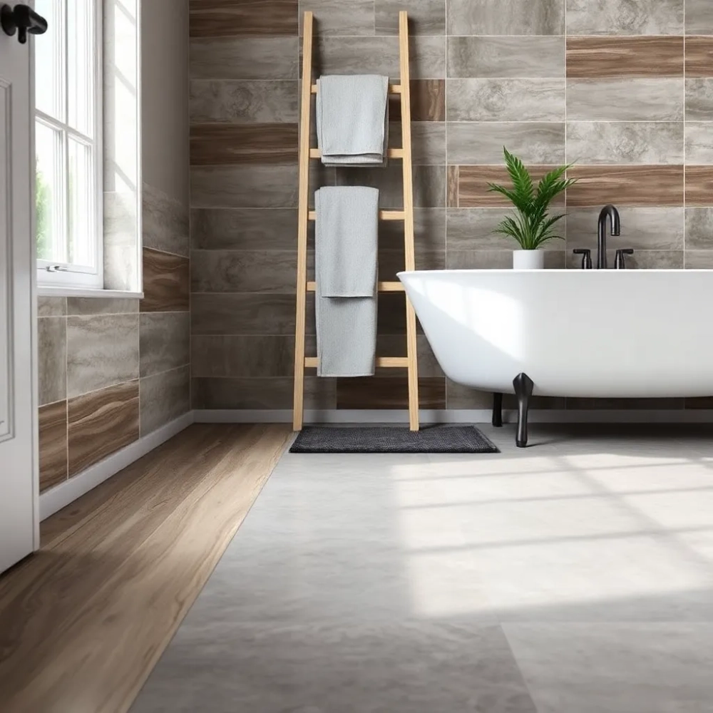 Co zamiast płytek na podłogę w łazience