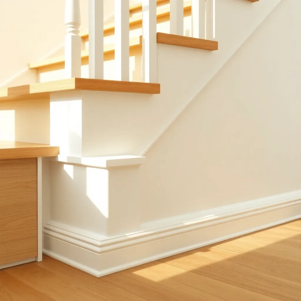 Cokół przy schodach