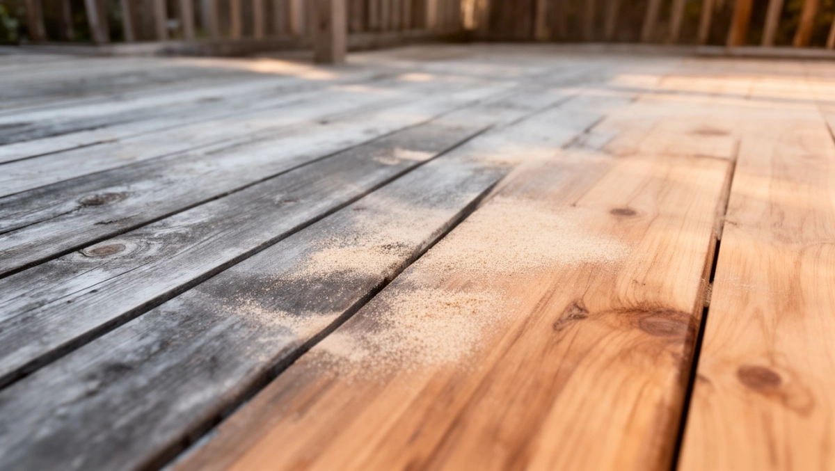 cyklinowanie tarasu drewnianego