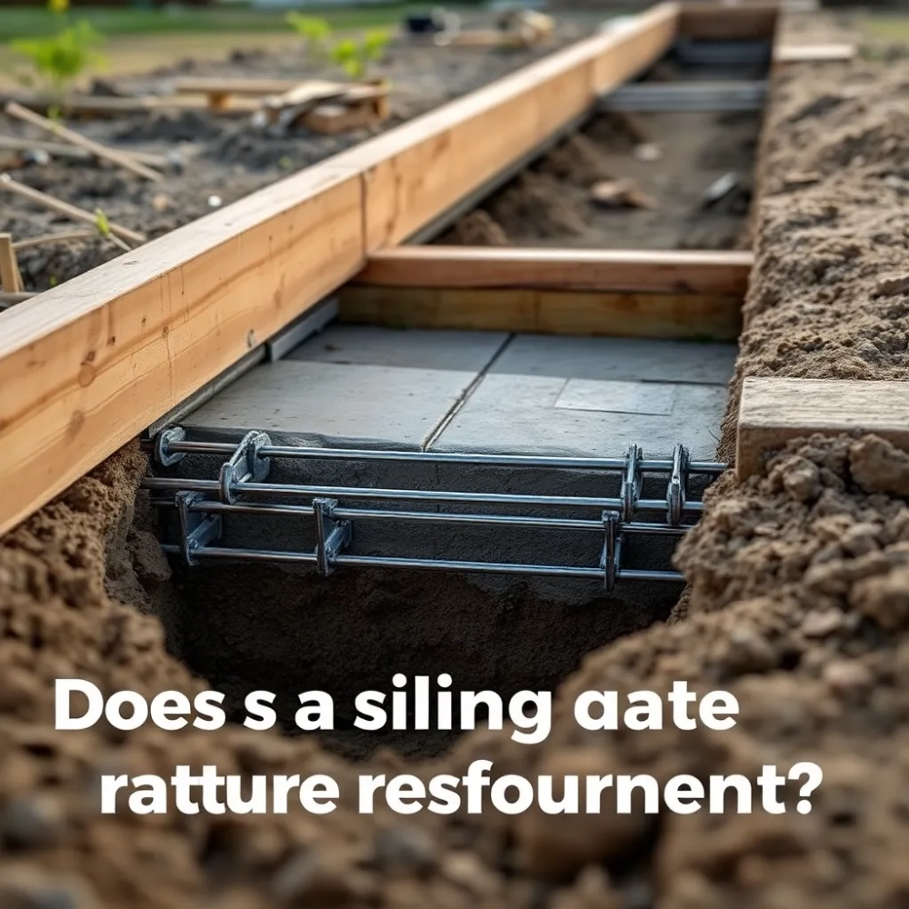 Czy fundament pod bramę przesuwną trzeba zbroić