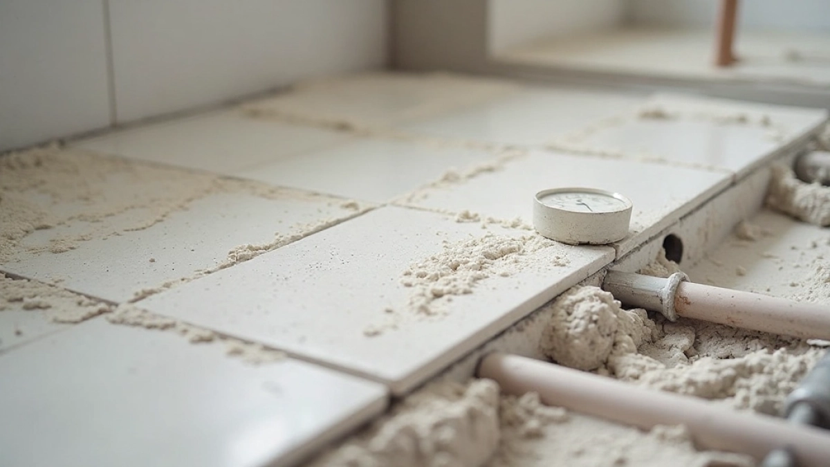 czy można kłaść płytki na włączonym ogrzewaniu podłogowym