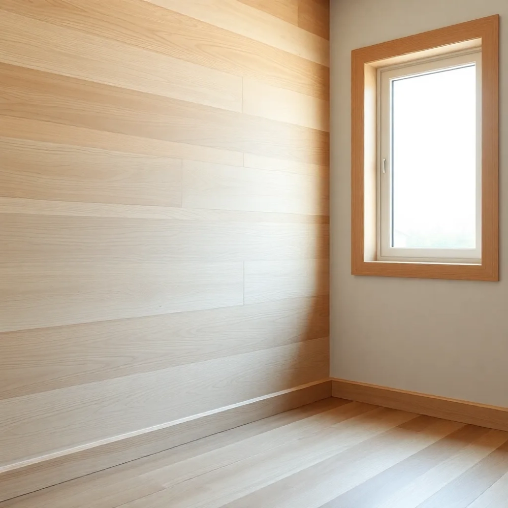 Czy panele podłogowe można położyć na ścianie