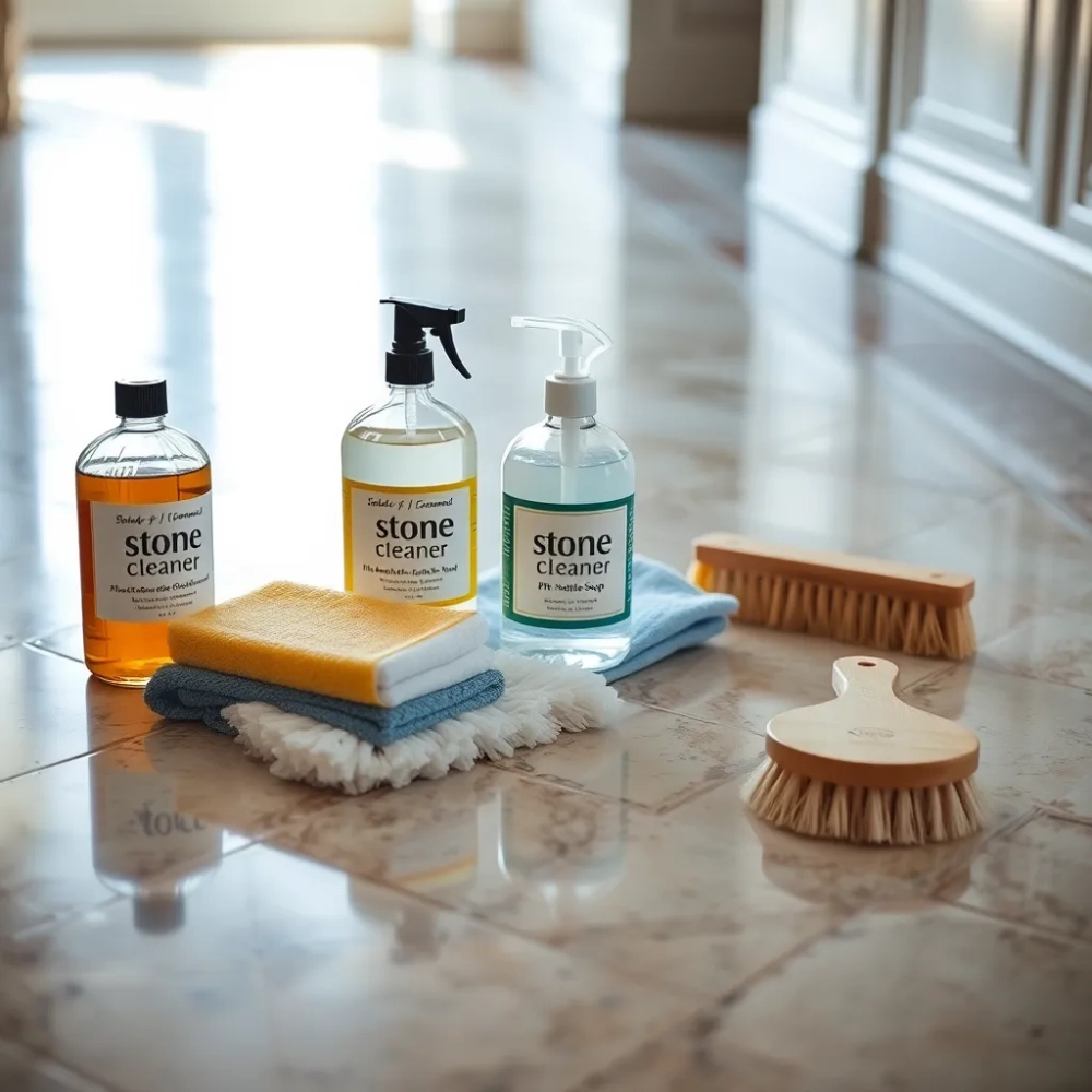 Czym czyścić podłogę z kamienia