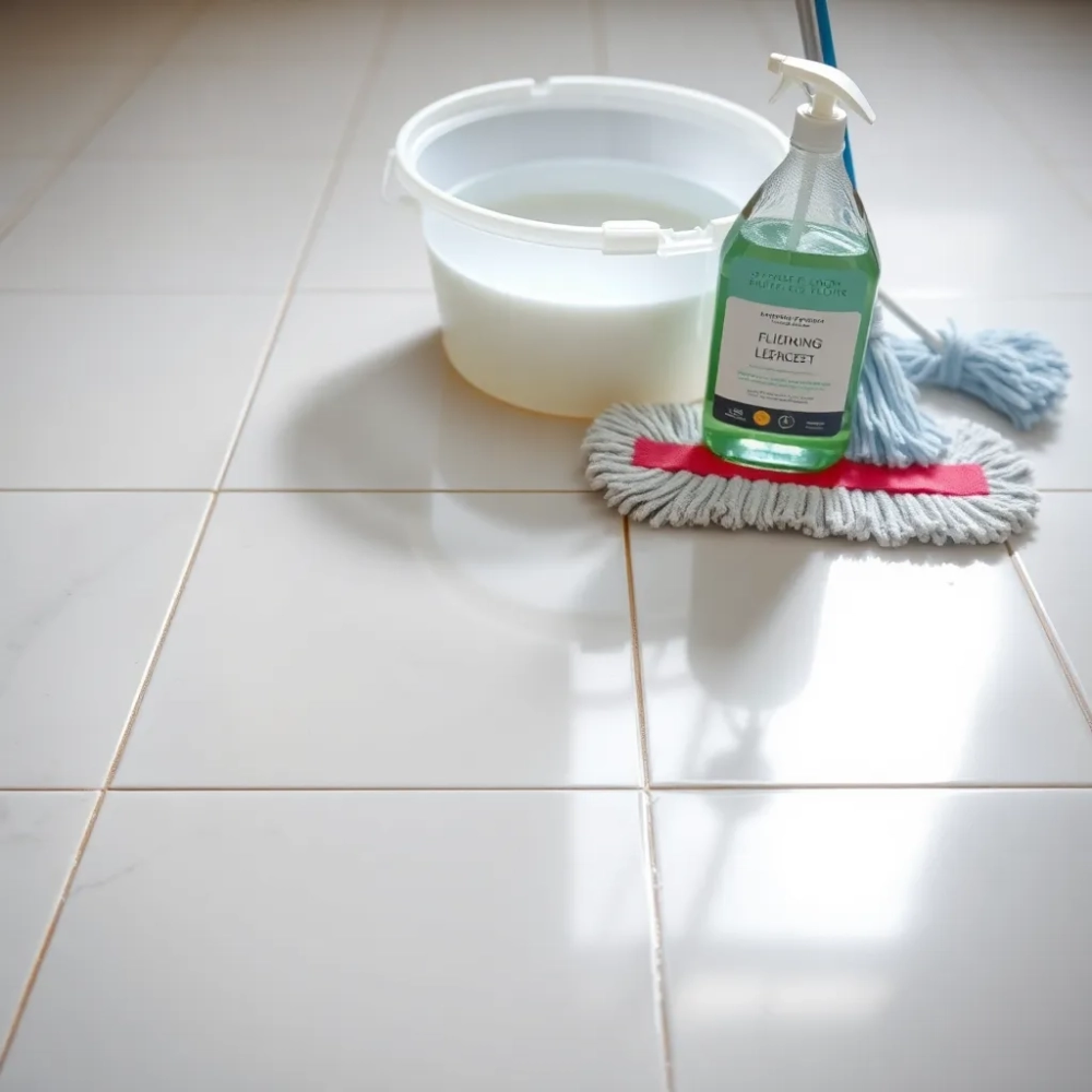 czym myć płytki podłogowe żeby nie było smug