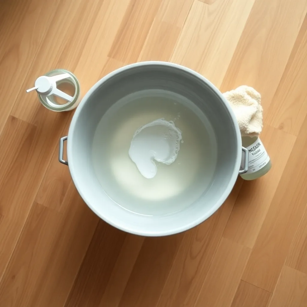 Czym myć podłogę drewnianą domowe sposoby