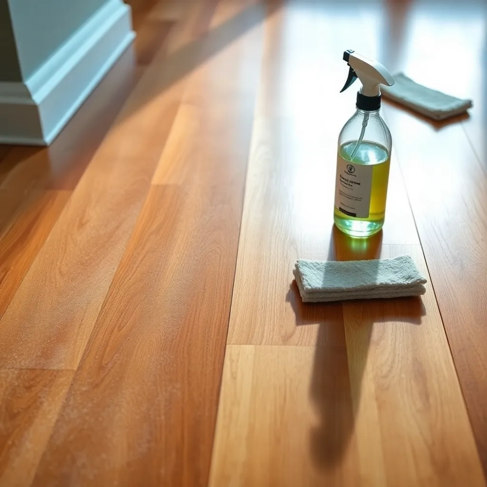 Czym myć podłogę drewnianą lakierowaną