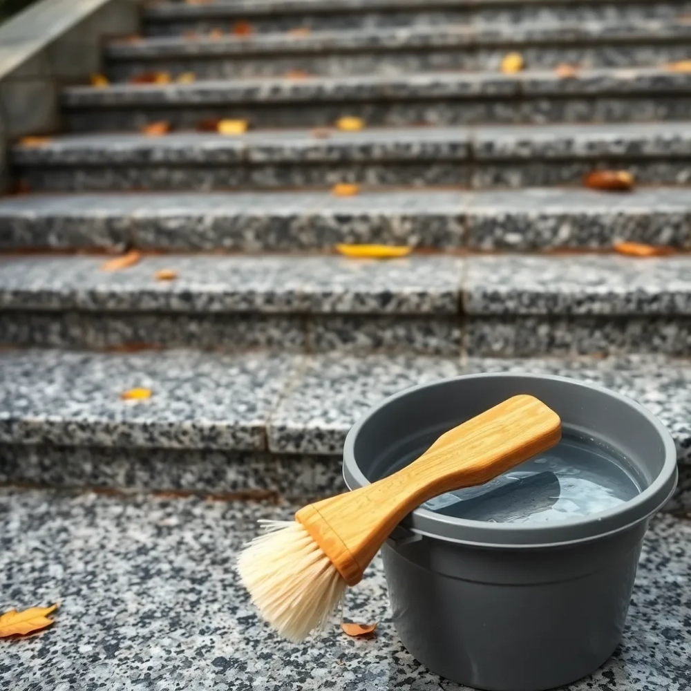 Czym myć schody granitowe