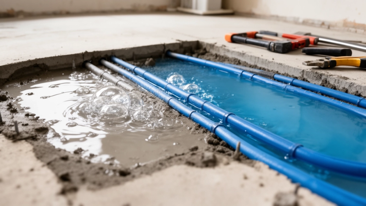 Czym napełnić podłogówkę