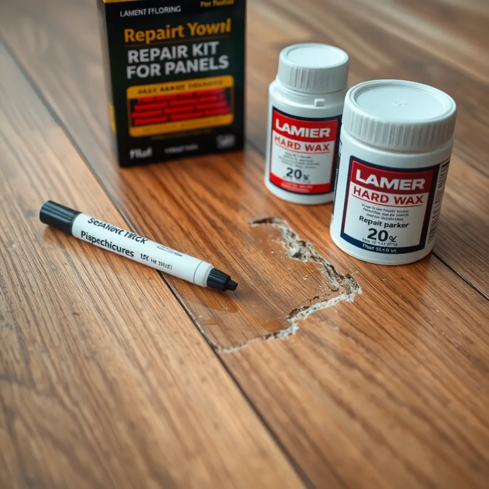 Czym naprawić panele podłogowe