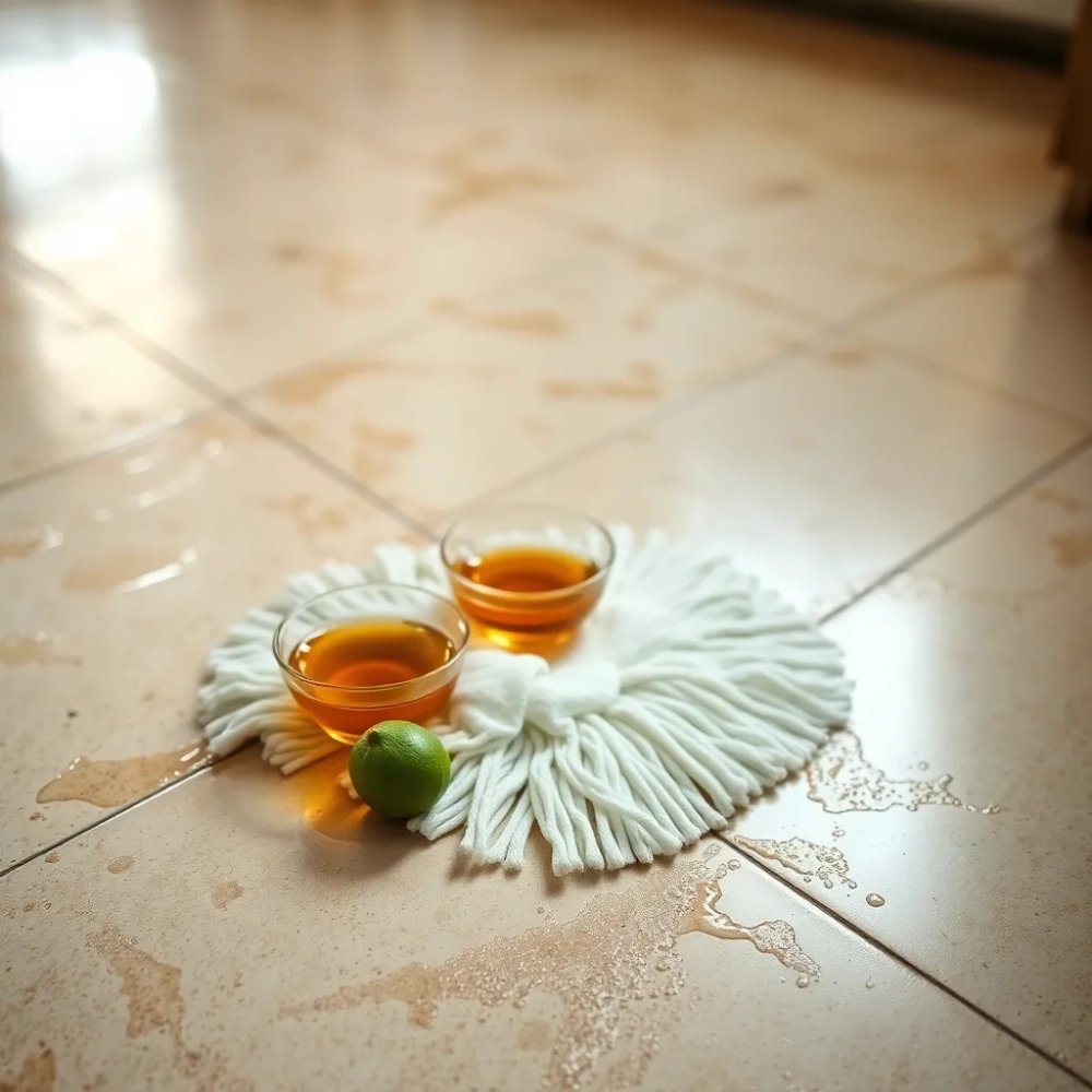 Czym odtłuścić podłogi