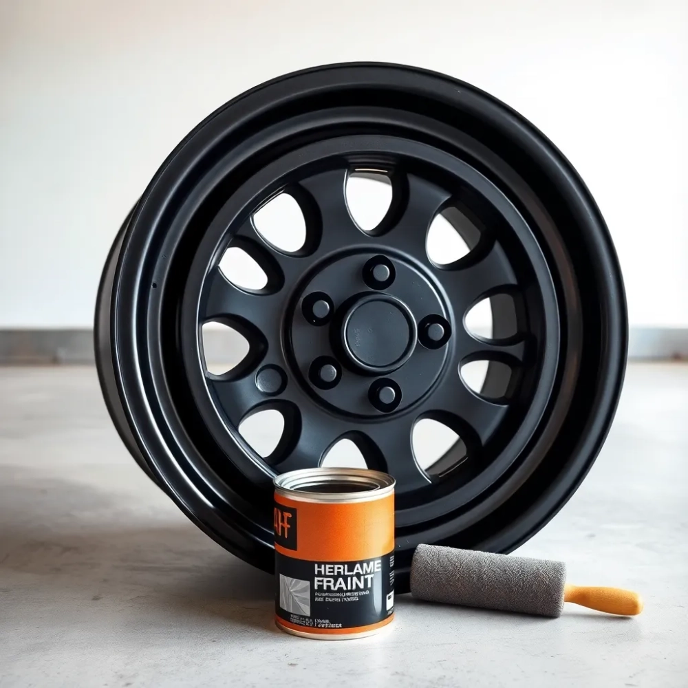 Czym pomalować felgi stalowe